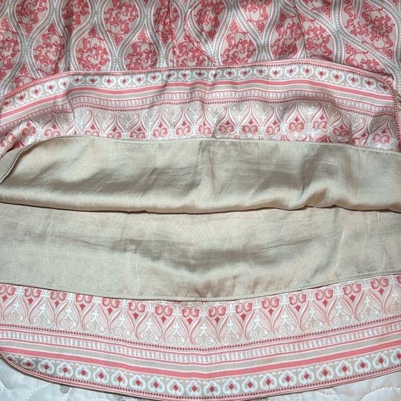 White House Black Market Sleeveless Print Dress Size 14 - Picture 11 of 13